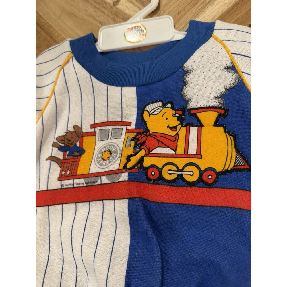 VTG NWT Deadstock Winnie The Pooh 2 Piece Set Sears Made‎ In Hong Kong 12 Months